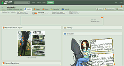 Desktop Screenshot of mizutaka.deviantart.com