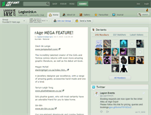 Tablet Screenshot of legionink.deviantart.com