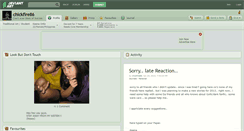 Desktop Screenshot of chickfire86.deviantart.com