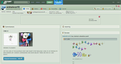 Desktop Screenshot of animelover55.deviantart.com