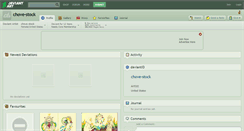 Desktop Screenshot of chove-stock.deviantart.com