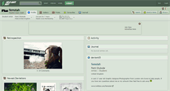 Desktop Screenshot of femstah.deviantart.com