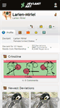 Mobile Screenshot of larien-miriel.deviantart.com