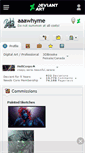 Mobile Screenshot of aaawhyme.deviantart.com