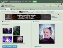 Tablet Screenshot of aaawhyme.deviantart.com