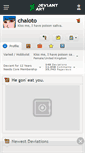Mobile Screenshot of chaloto.deviantart.com