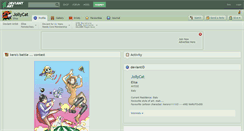 Desktop Screenshot of jollycat.deviantart.com