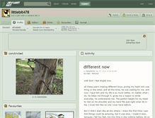 Tablet Screenshot of littlebit478.deviantart.com
