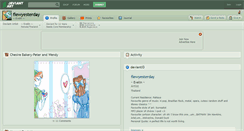 Desktop Screenshot of flewyesterday.deviantart.com