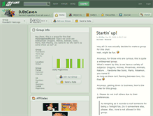 Tablet Screenshot of djdscave.deviantart.com