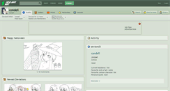 Desktop Screenshot of condell.deviantart.com