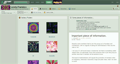 Desktop Screenshot of lovely-fractals.deviantart.com