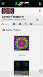 Mobile Screenshot of lovely-fractals.deviantart.com