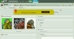Desktop Screenshot of ai4444.deviantart.com