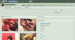 Desktop Screenshot of cruciform-injection.deviantart.com