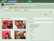 Tablet Screenshot of cruciform-injection.deviantart.com