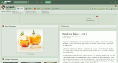 Desktop Screenshot of nexquick.deviantart.com