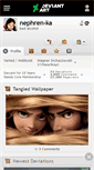 Mobile Screenshot of nephren-ka.deviantart.com