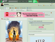 Tablet Screenshot of alcarnia.deviantart.com