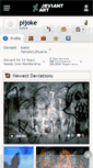 Mobile Screenshot of pijoke.deviantart.com