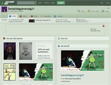 Tablet Screenshot of daniaxmagyarorszag31.deviantart.com