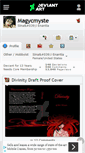 Mobile Screenshot of magycmyste.deviantart.com