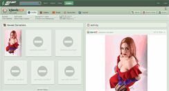 Desktop Screenshot of kjlewis.deviantart.com