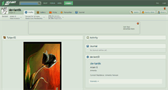Desktop Screenshot of deviantik.deviantart.com