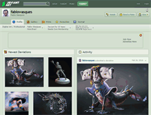 Tablet Screenshot of fabiowasques.deviantart.com