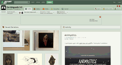 Desktop Screenshot of davidaguado142.deviantart.com