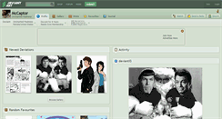 Desktop Screenshot of mccaptor.deviantart.com