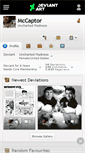 Mobile Screenshot of mccaptor.deviantart.com