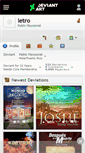 Mobile Screenshot of letro.deviantart.com