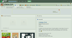 Desktop Screenshot of cofagrigus-ghost.deviantart.com