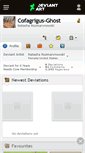 Mobile Screenshot of cofagrigus-ghost.deviantart.com