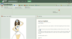 Desktop Screenshot of emmablueeyes.deviantart.com
