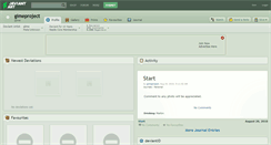 Desktop Screenshot of gimeproject.deviantart.com
