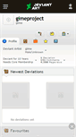 Mobile Screenshot of gimeproject.deviantart.com