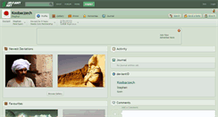 Desktop Screenshot of koobaczech.deviantart.com