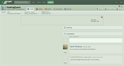 Desktop Screenshot of hookingqueen.deviantart.com