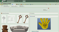 Desktop Screenshot of fatimah-al-khaldi.deviantart.com