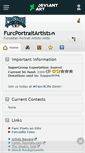 Mobile Screenshot of furcportraitartists.deviantart.com