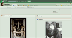 Desktop Screenshot of cisnenegro.deviantart.com
