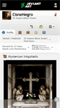 Mobile Screenshot of cisnenegro.deviantart.com