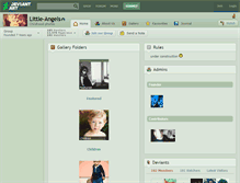 Tablet Screenshot of little-angels.deviantart.com