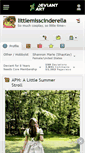Mobile Screenshot of littlemisscinderella.deviantart.com