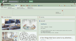 Desktop Screenshot of darkifaerie.deviantart.com