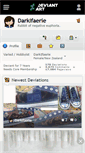 Mobile Screenshot of darkifaerie.deviantart.com