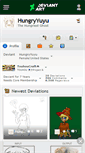 Mobile Screenshot of hungryyuyu.deviantart.com