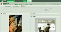 Desktop Screenshot of monkeygoes.deviantart.com